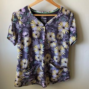 Healing Hands Scrub Top